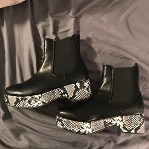Urban Outfitters Platform Booties
